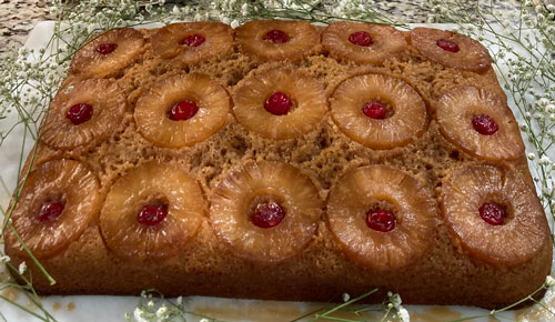 pineapple upside-down cake